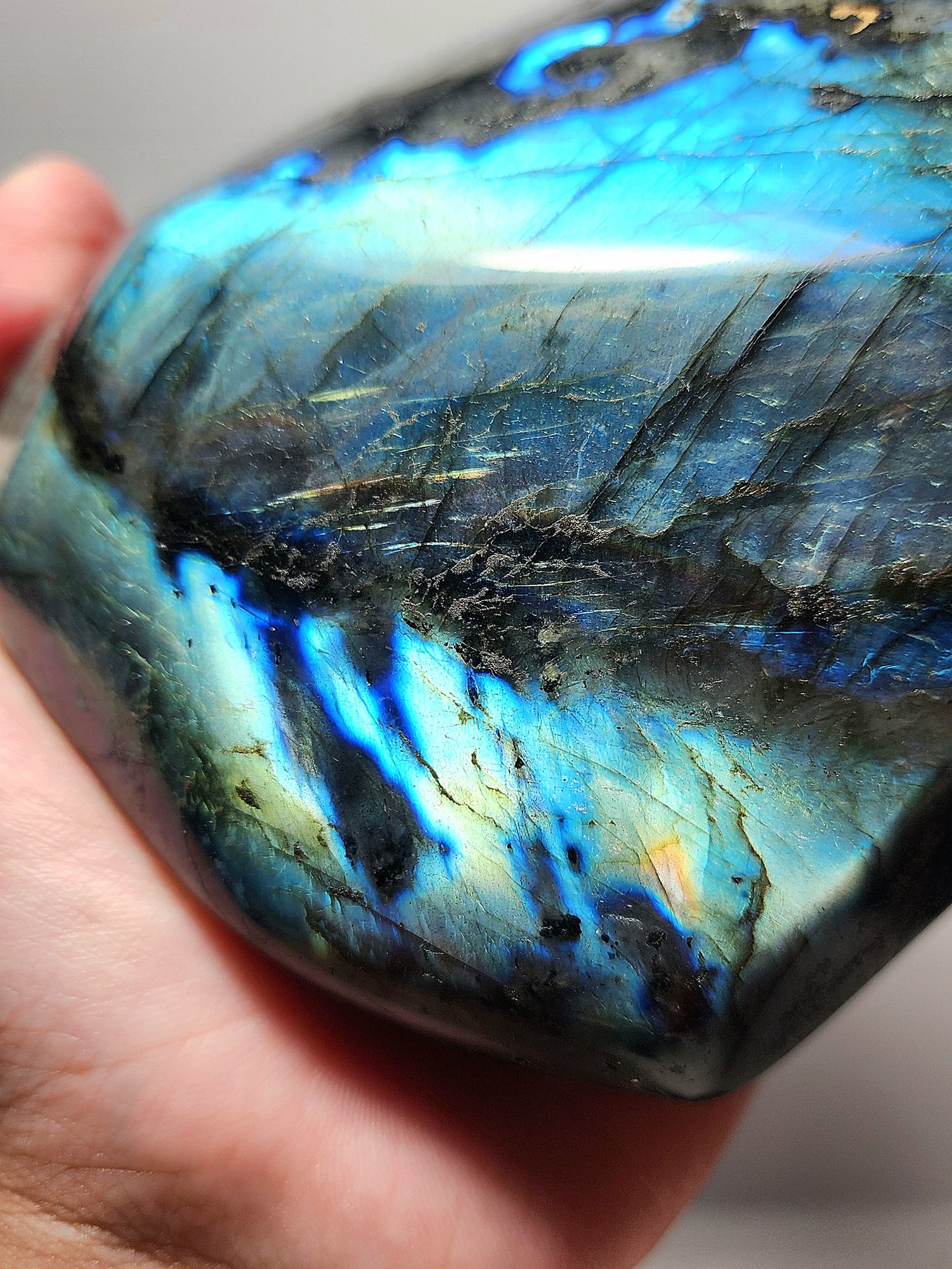 หิน Labradorite Freeform ✨