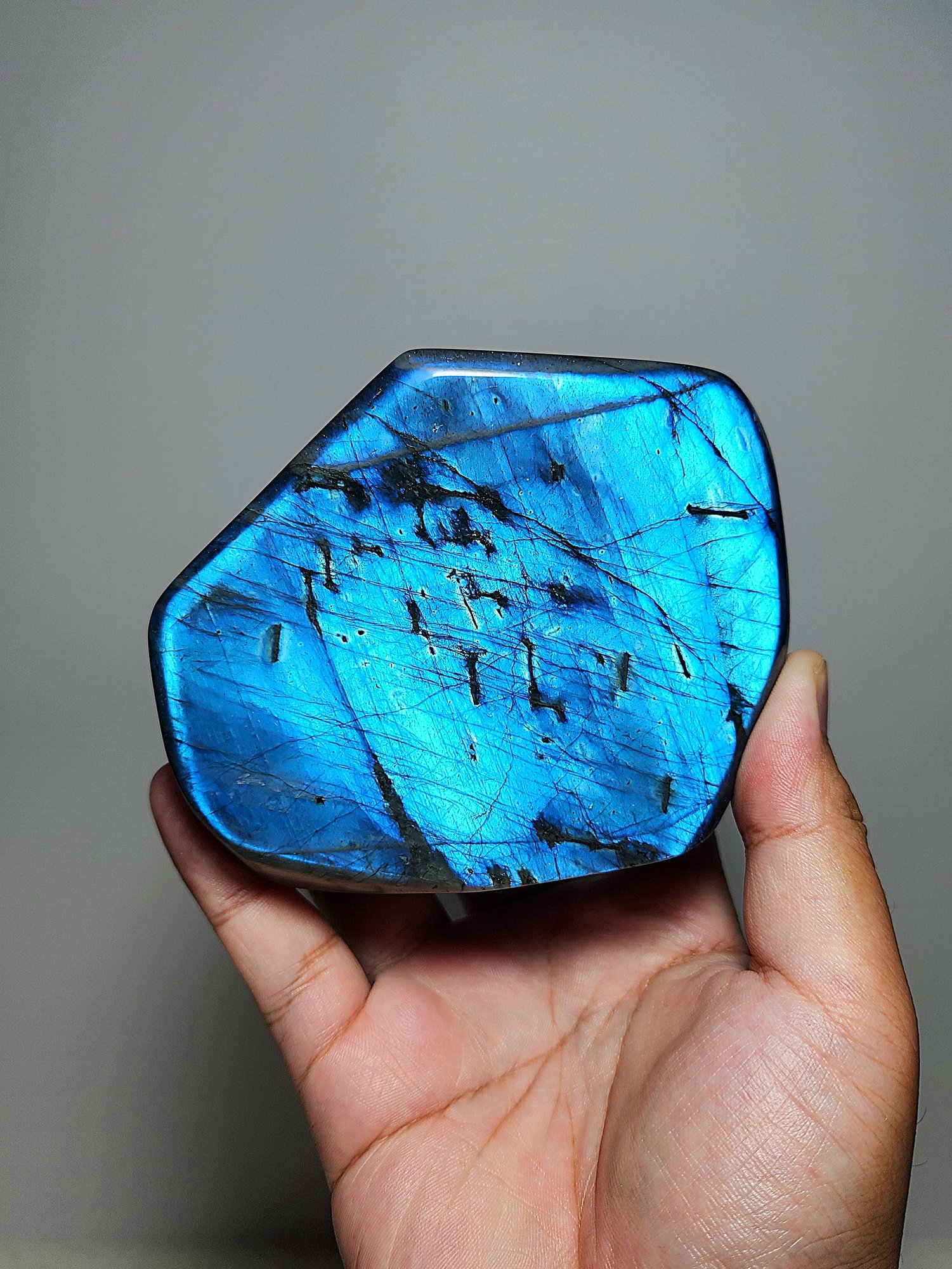 หิน Labradorite Freeform