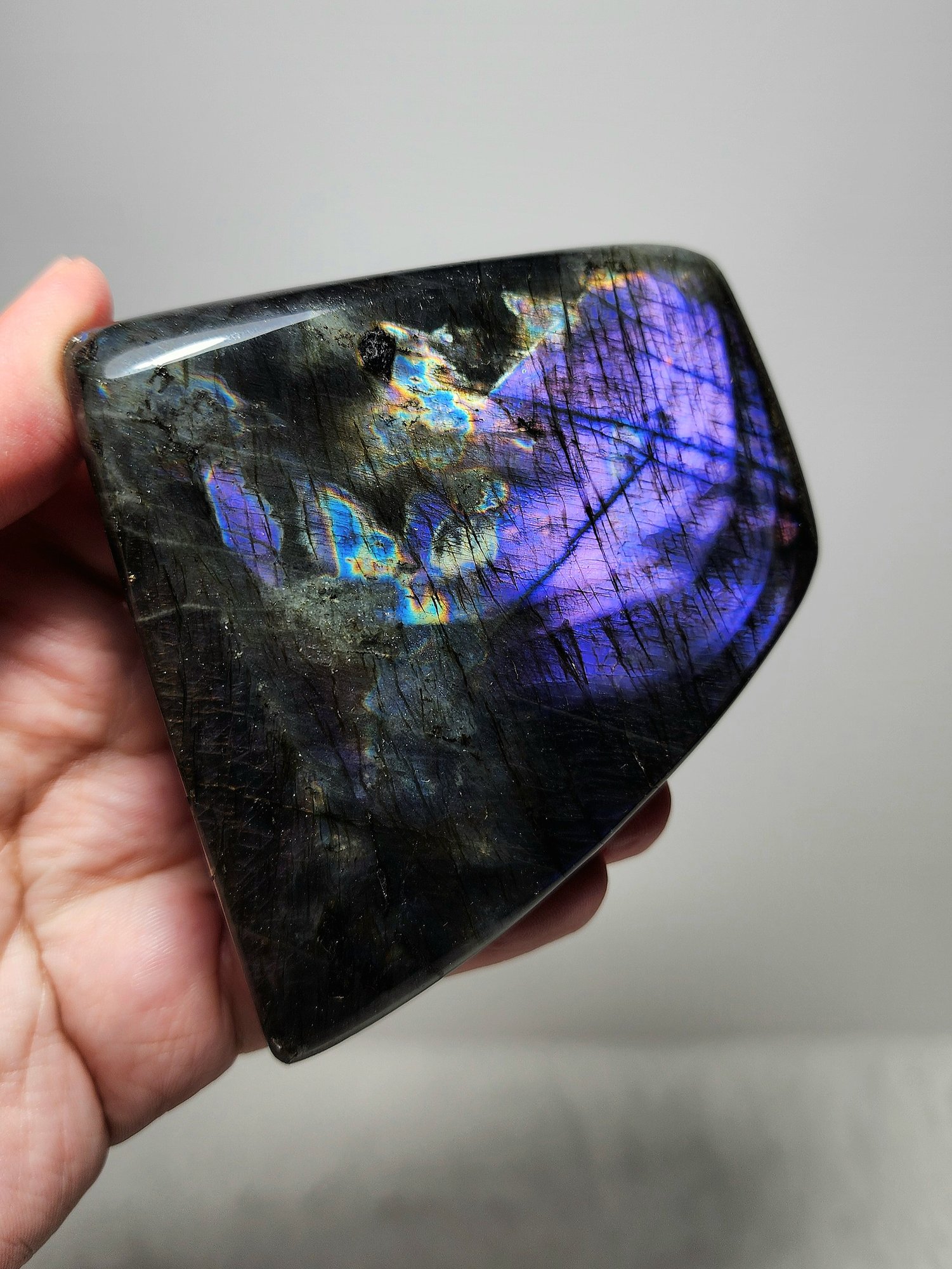 หิน Aurora Flash Labradorite ✨