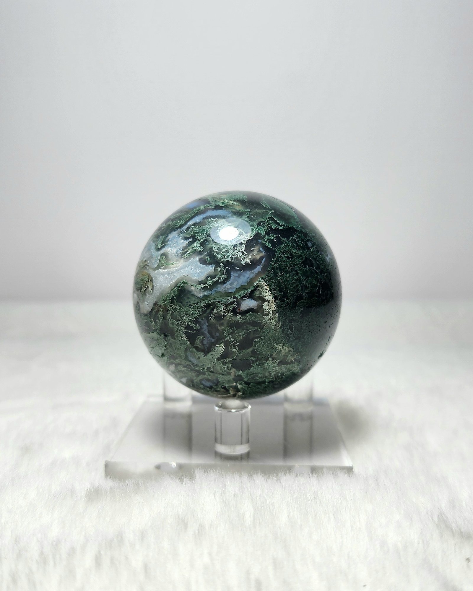 หิน Moss Agate