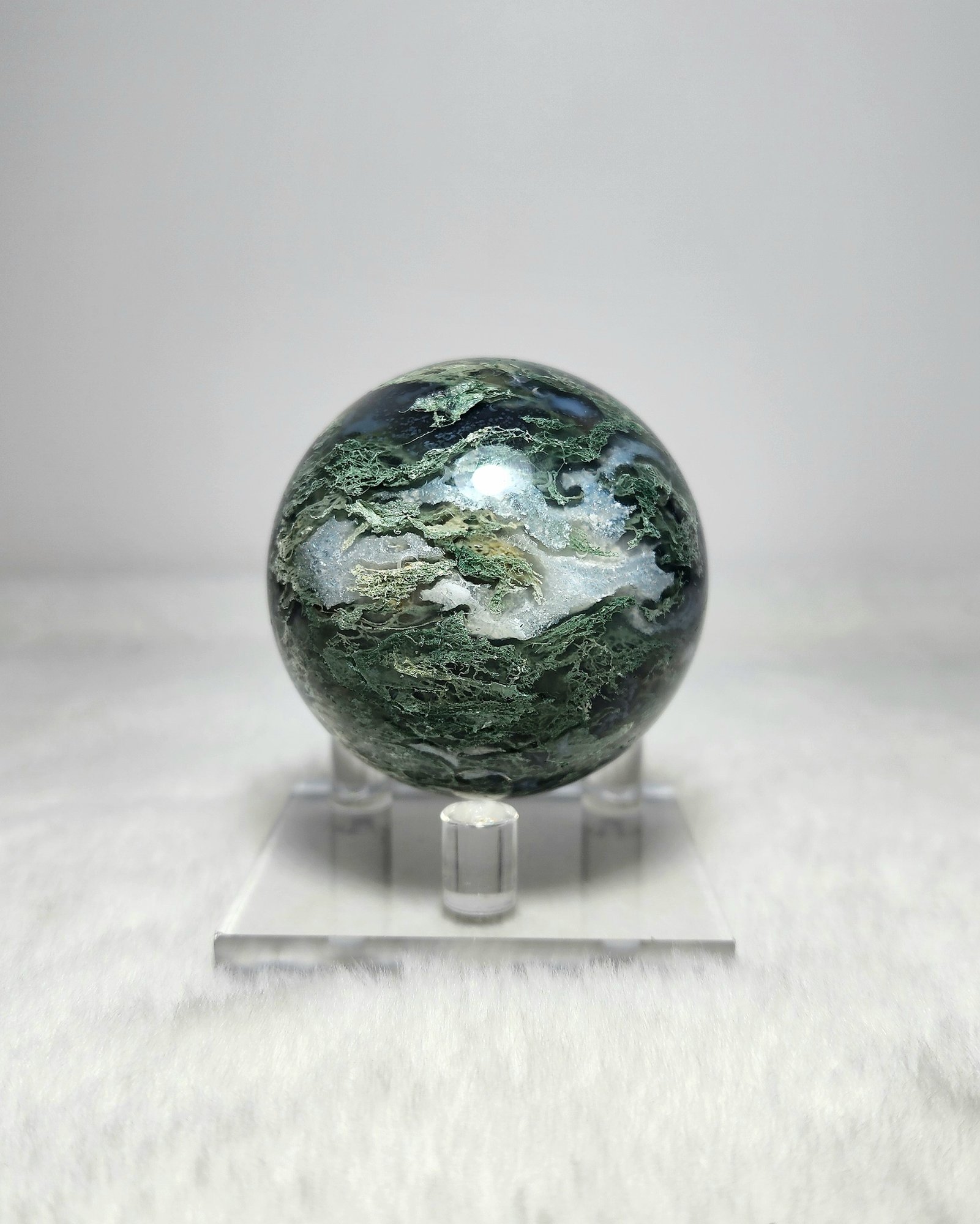 หิน Moss Agate