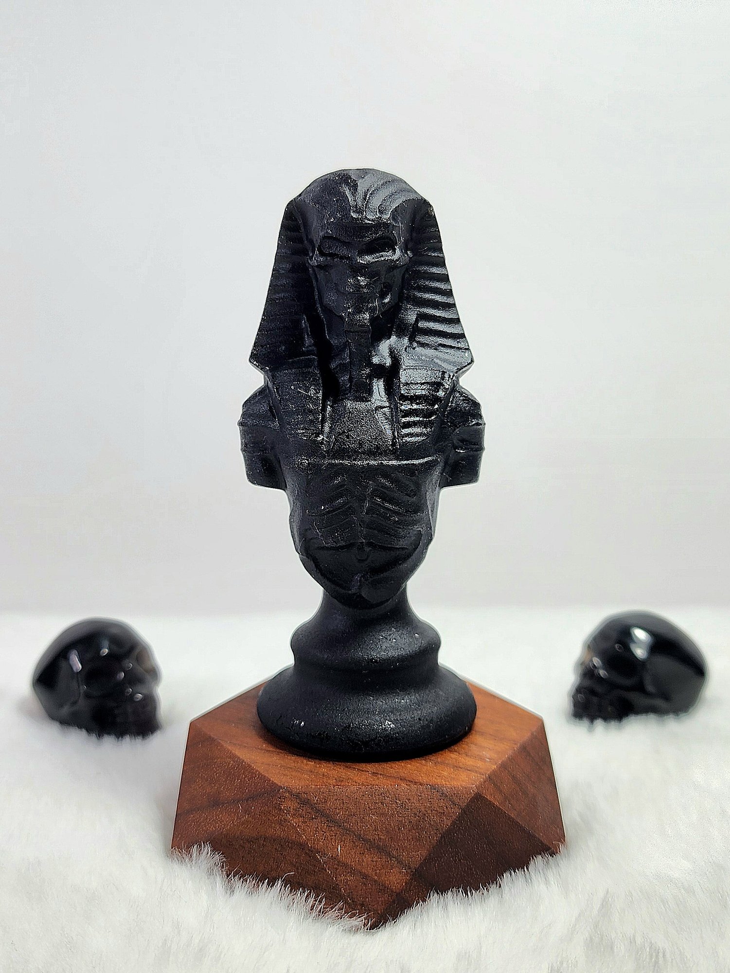 หิน Obsidian Pharaoh Mummy