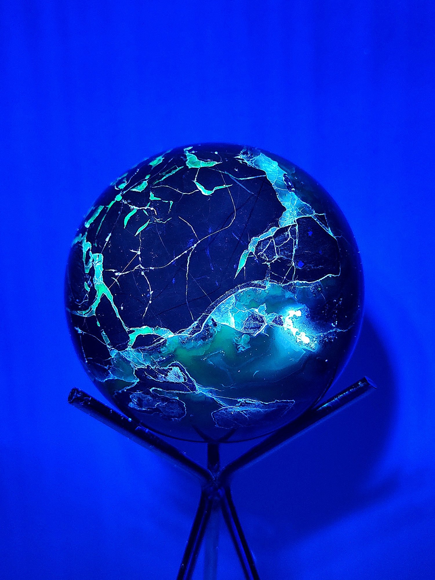 หิน Volcano Agate Sphere