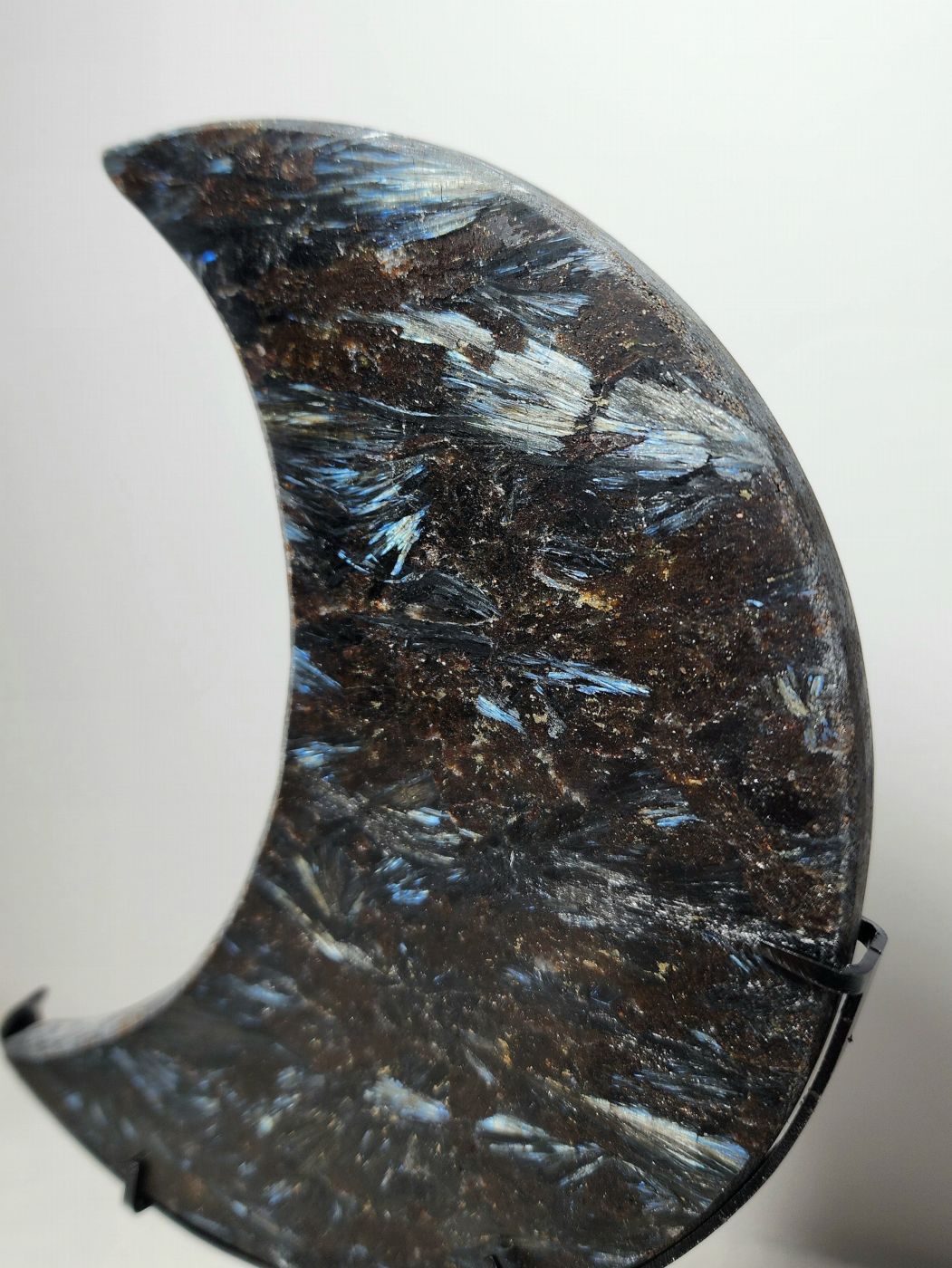 Fire work stone moon