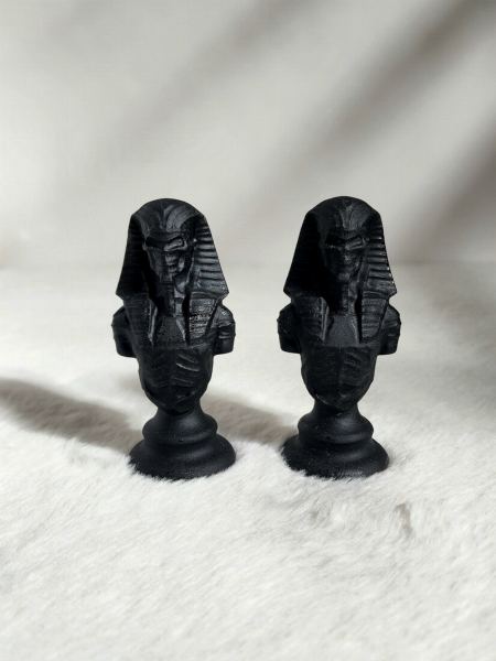 Black Obsidian Carvings