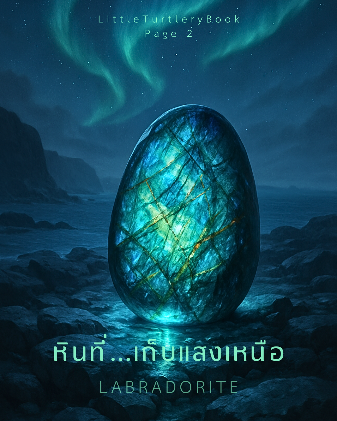 หินที่...เก็บแสงเหนือ